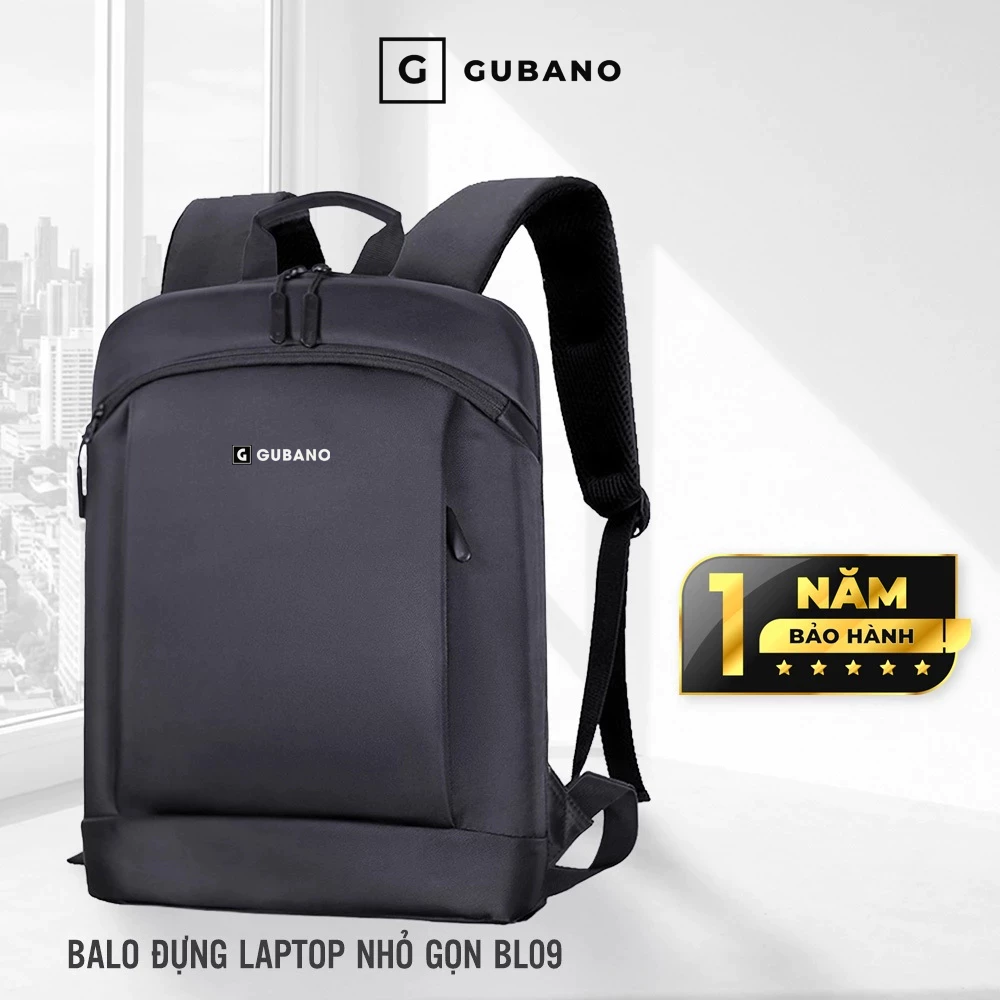 Balo laptop 14 inch nhỏ gọn GB-BL09 công sở, tiện lợi, phù hợp cho dân công sở đi làm