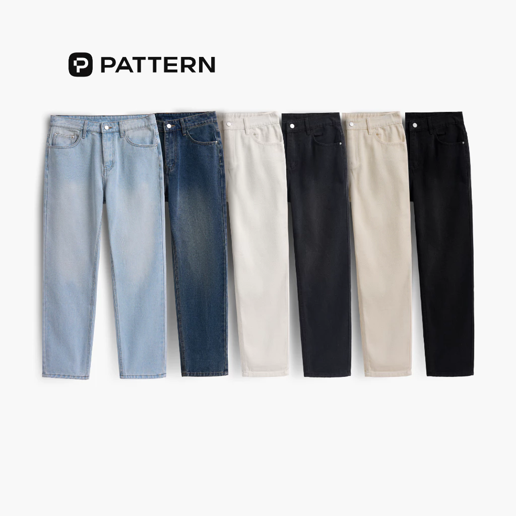 Quần Jeans Premium Straight fit Quần ống đứng nam PQ028