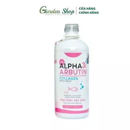 Sữa tắm kích trắng alpha arbutine 350ml thái lan chính hãng