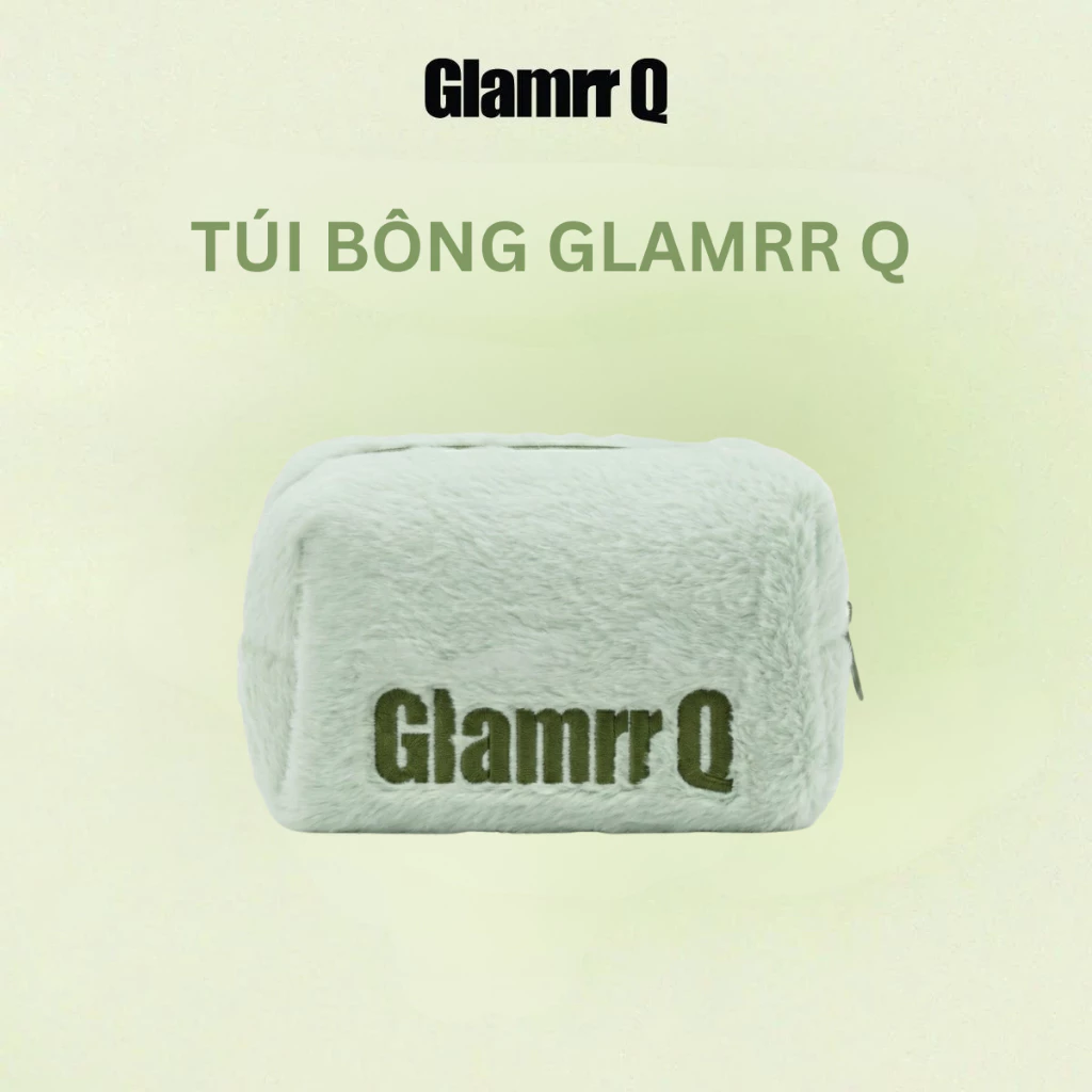[HÀNG TẶNG KHÔNG BÁN] Túi bông GLAMRR Q (GREEN PLUSH BAG)