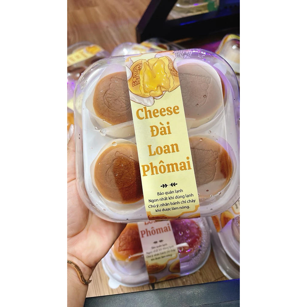 HOẢ TỐC CHỈ Ở HCM - Bánh Chesee Đài Loan Phômai 😋 Doremon