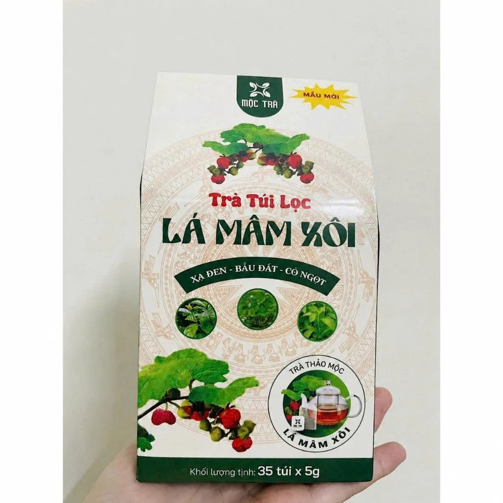 Trà Lá Mâm Xôi Khô Túi Lọc 35 Gói – Trà Thảo Dược Tự Nhiên, Tiện Lợi, Dễ Pha