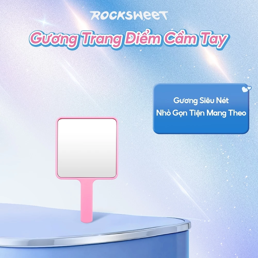 Rock Sweet RS Gương trang điểm mini 6x6cm