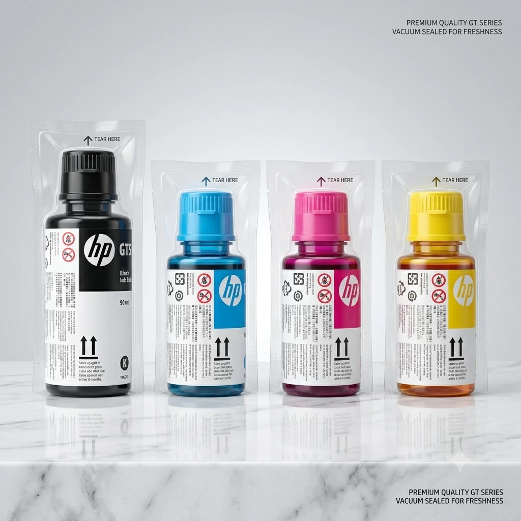 Mực Đen HP GT53 90ml 1VV22AA Chính Hãng Bóc Máy Cho HP Ink Tank 115 315 415 Smart Tank 515 580 720 750 - In Sắc Nét