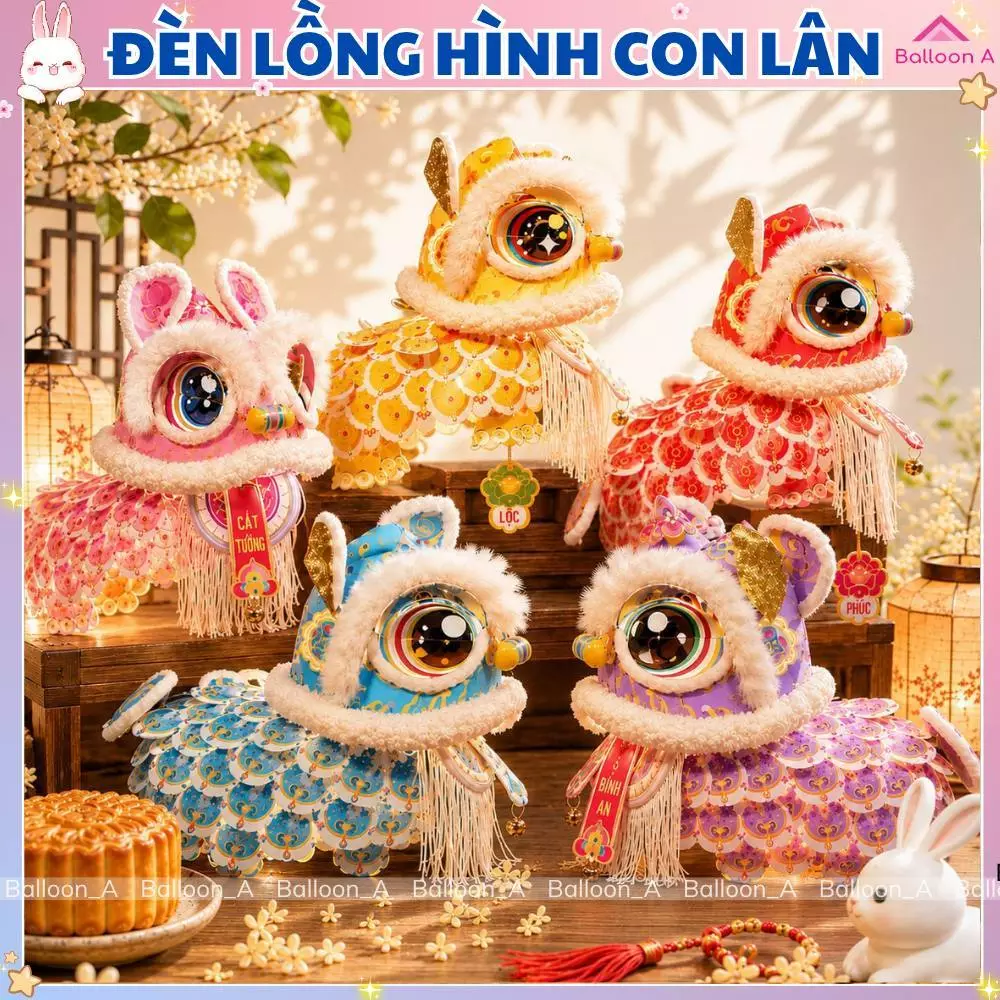 Đèn Lồng Múa Lân Phát Sáng Hot Trend 2026 Đồ Chơi Trung Thu Và Tết Cho Bé