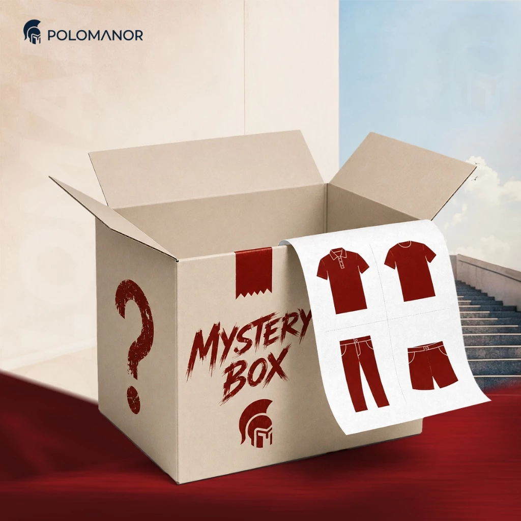 [GIÁ SỐC TRUNG THU] Hộp mù may mắn quần áo ngẫu nhiên, được chọn size - POLOMANOR