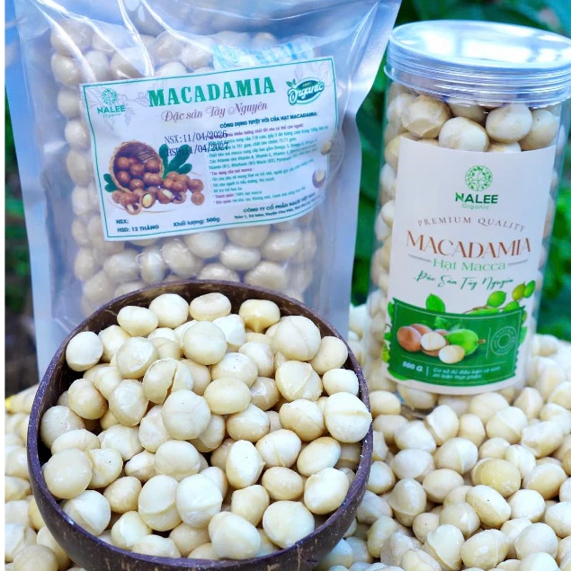 Hạt Macca Tách Vỏ – Đồ Ăn Vặt Ngon Healthy – Giòn Béo – Tiện Dùng Ngay – Không Chất Bảo Quản