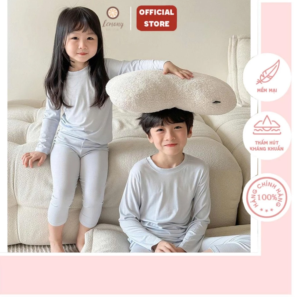 Bộ Quần Áo Dài Tay Petit Cho Bé Chất Liệu Mềm Mại, Thoải Mái | Set Đồ Mặc Nhà Cho Bé Từ 9 Tháng Đến 4 Tuổi