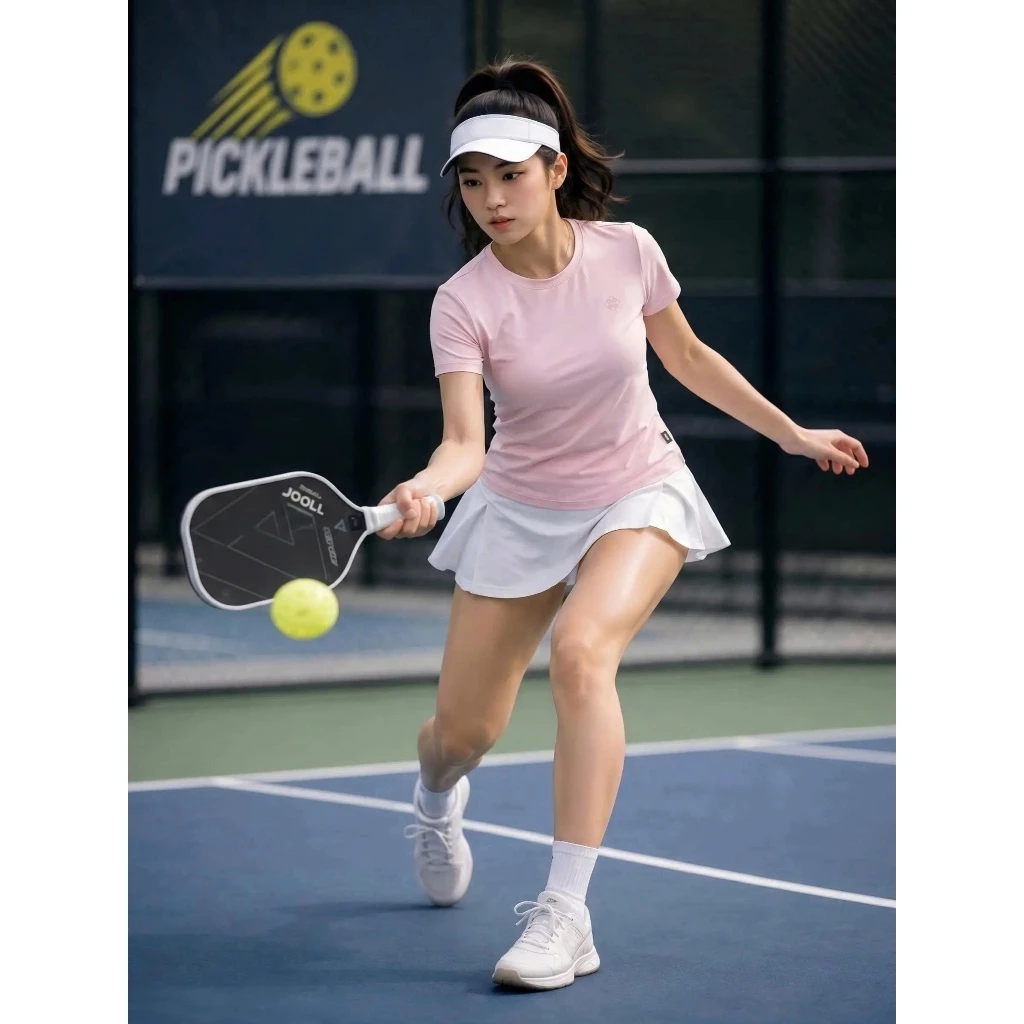 [HOT] Áo Thun Thể Thao Nữ GUNO Cotton Thơm Thông Hơi Chơi Tennis, Pickleball Thoáng Mát 26AG80