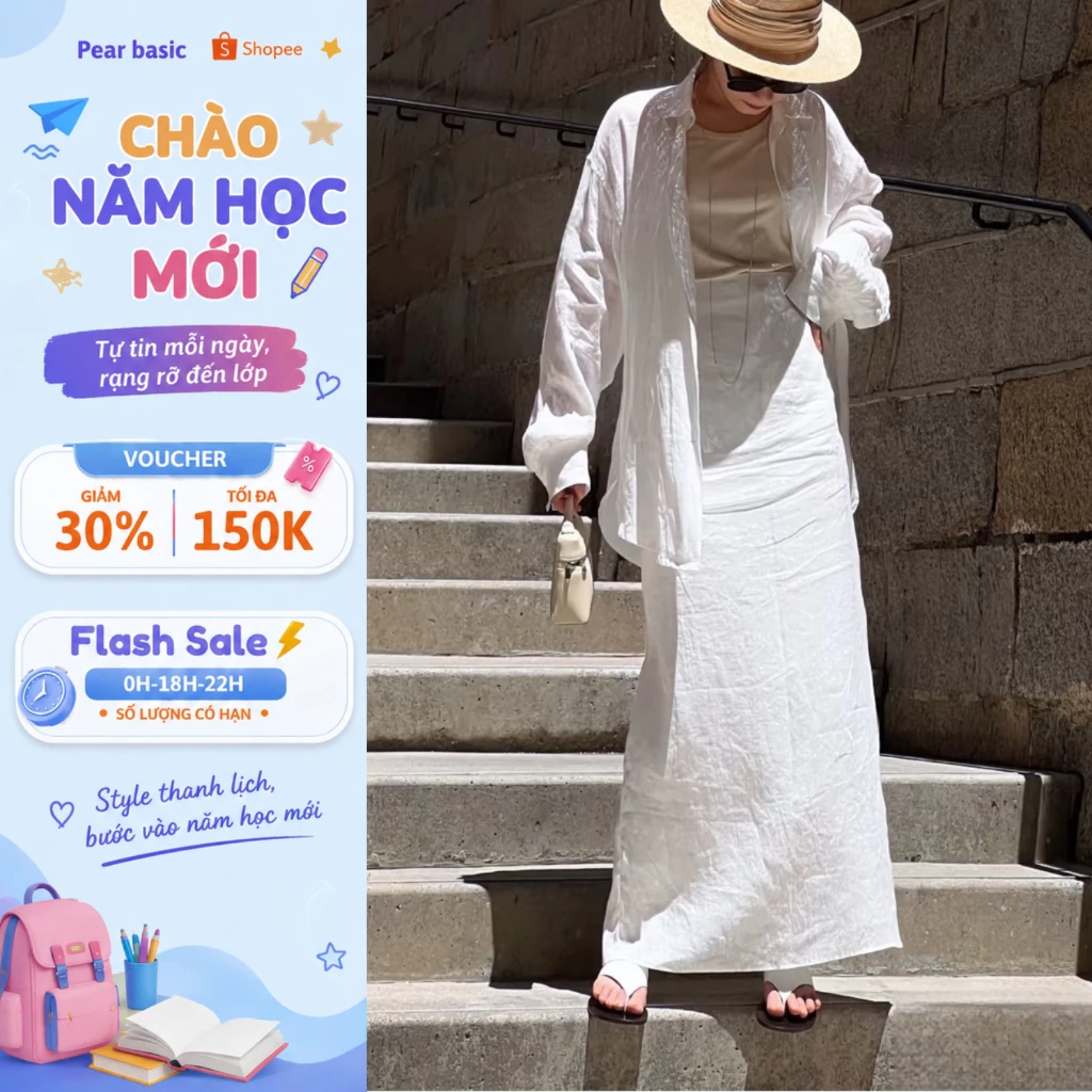 [ DEAL HÈ ] Chân Váy Chữ A Dáng Dài Chất Dũi Mát Mịn - Chân váy Nữ Suông Dài Lưng Cao Tôn Dáng Q19