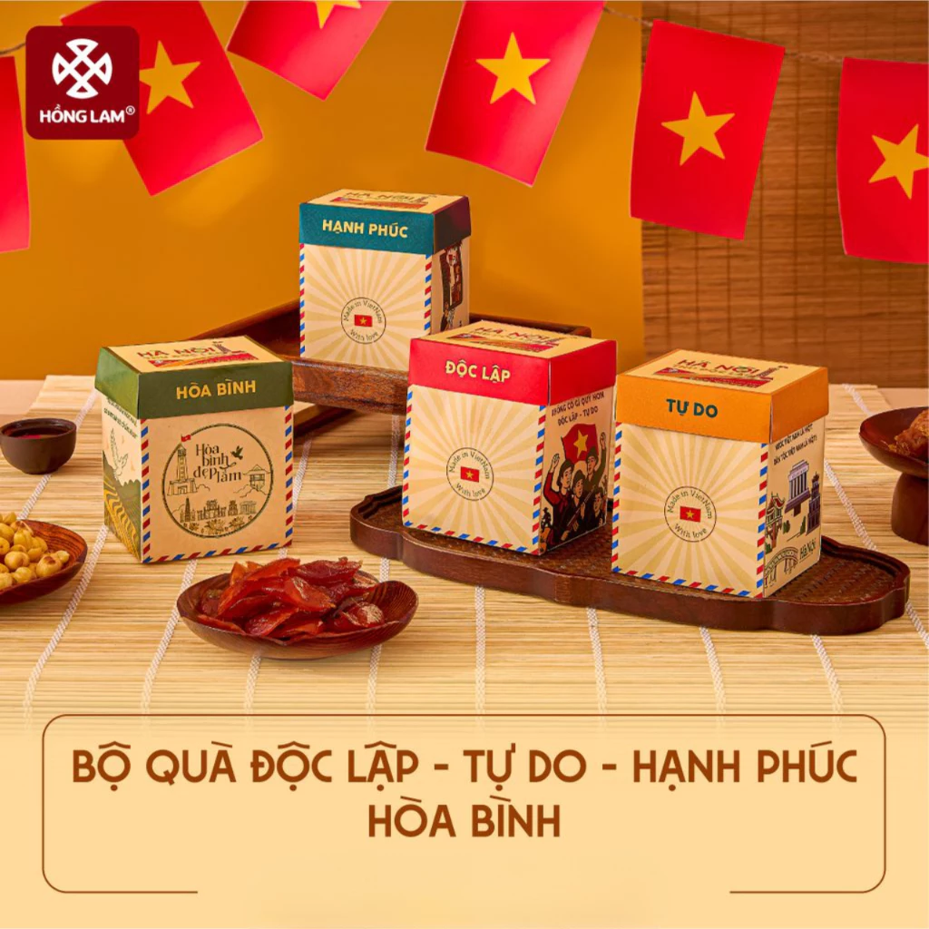Hộp Quà Blind Box Độc Lập - Tự Do - Hạnh Phúc - Hòa Bình