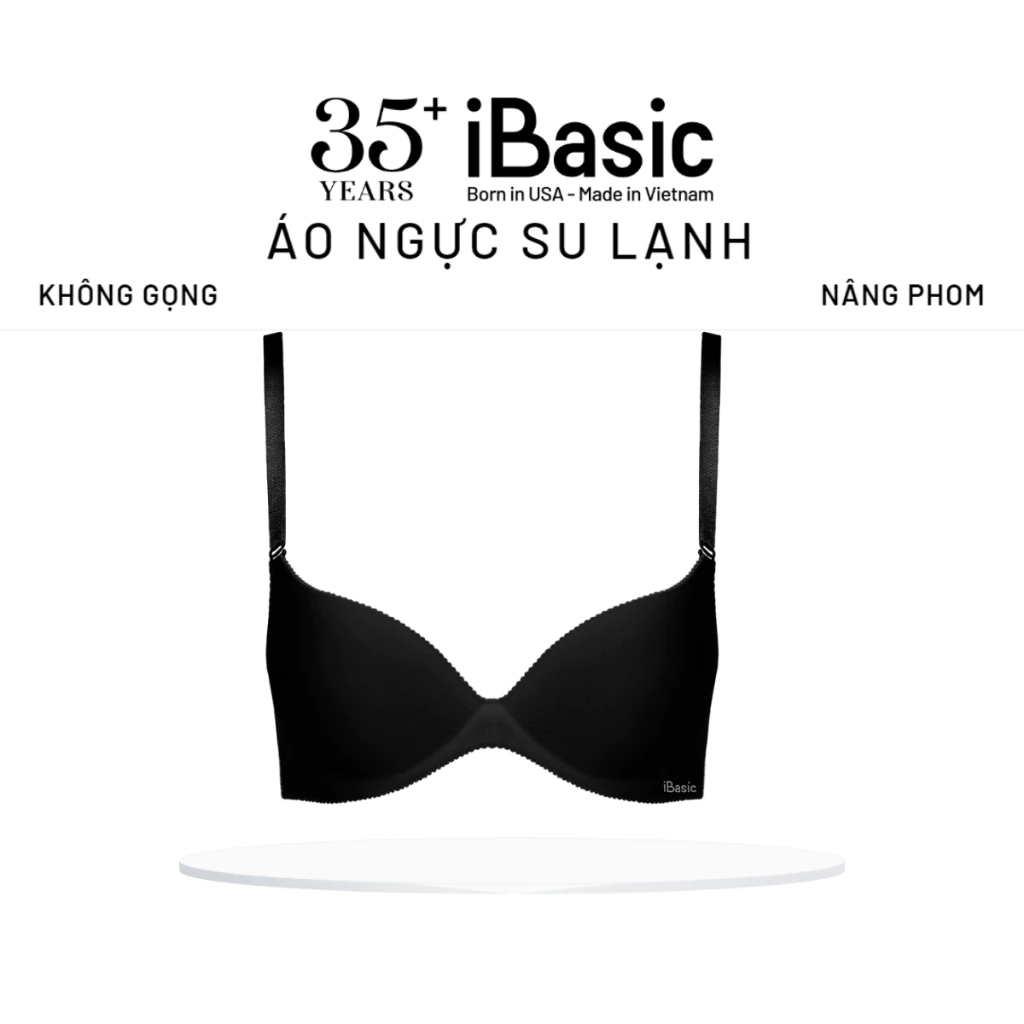 Áo ngực su không gọng mút vừa iBasic không đường may thoáng khí BRAW174, BRAW124
