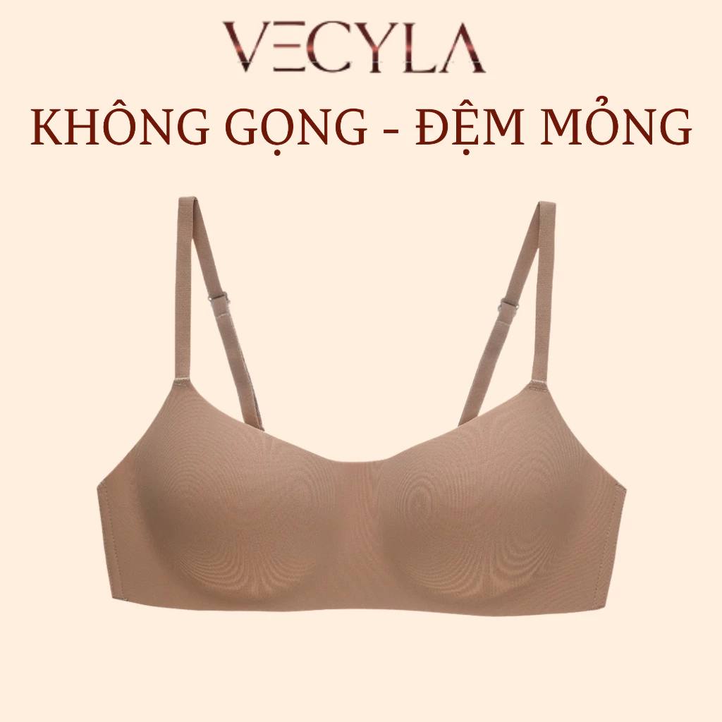 [SVIP] Áo Lót Nữ VECYLA Áo Su Đúc Cup Ngang, Đệm Mỏng 0,5CM, Không Gọng, Không Viền, Nâng Đỡ Tự Nhiên [SVIP]