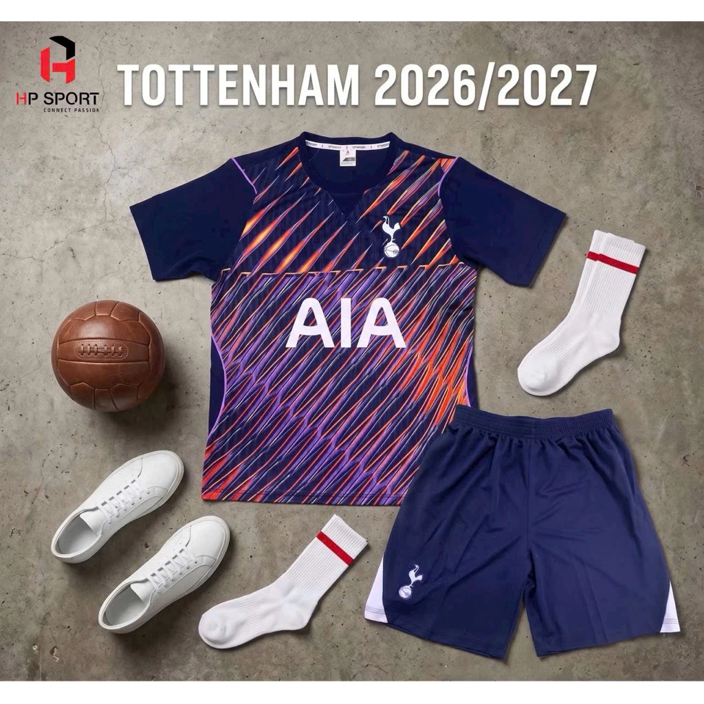 Tot Tím 2026 Bộ Quần Áo Bóng Đá Thun Mè Cao Cấp ( Có In Tên Số) Logo thêu Loc Sport
