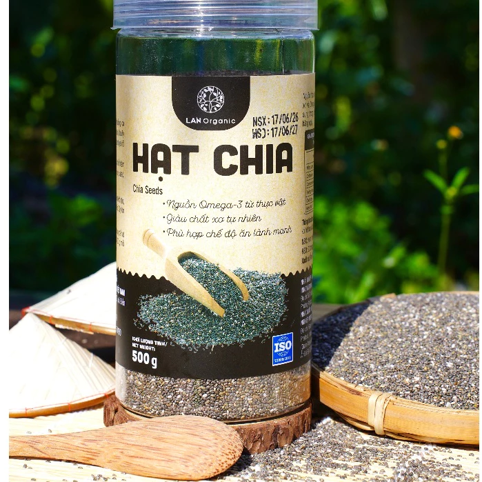 Hạt Chia Nguyên Chất – Tốt Cho Tim Mạch – Ăn Kiêng – Eat Clean