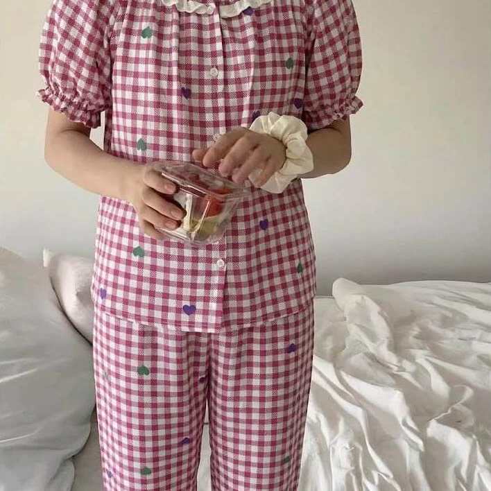 [GIẢM GIÁ]ĐỒ BỘ PIJAMA ÁO CỘC QUẦN DÀI[Ảnh thật- Hàng thiết kế] vải lụa/tole/đũi/kate mềm đẹp