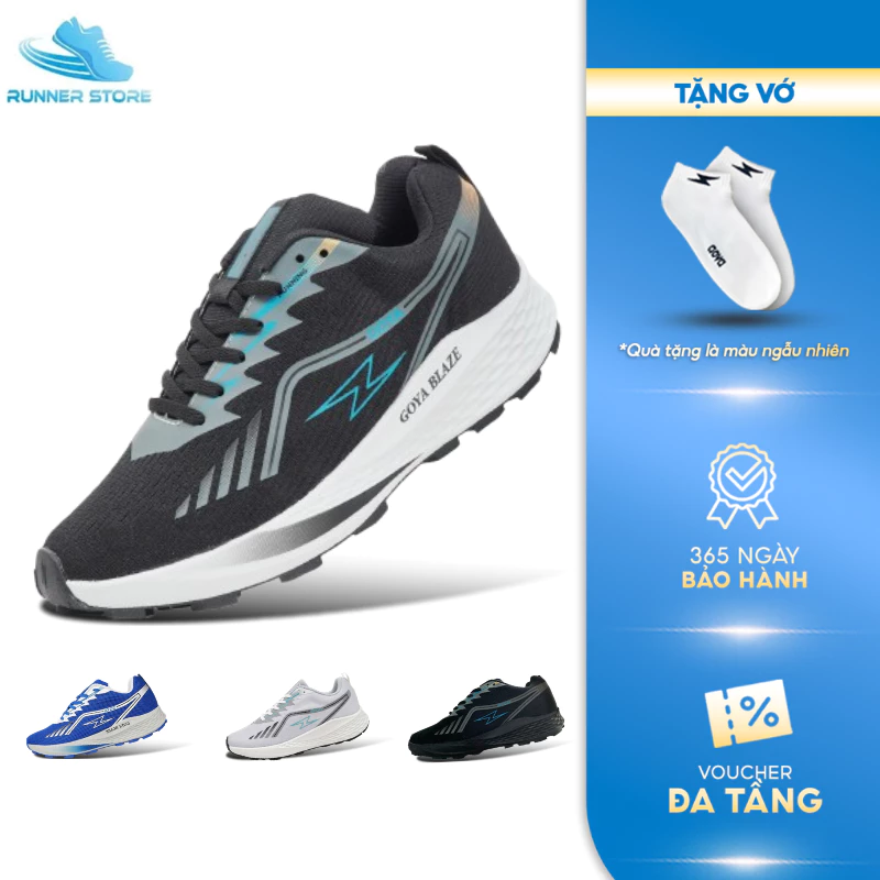[Hiking Shoes] Giày thể thao chạy trekking, leo núi Goya Trail Plus full màu 2026 - Siêu bám, Vải dệt cao cấp thoáng khí
