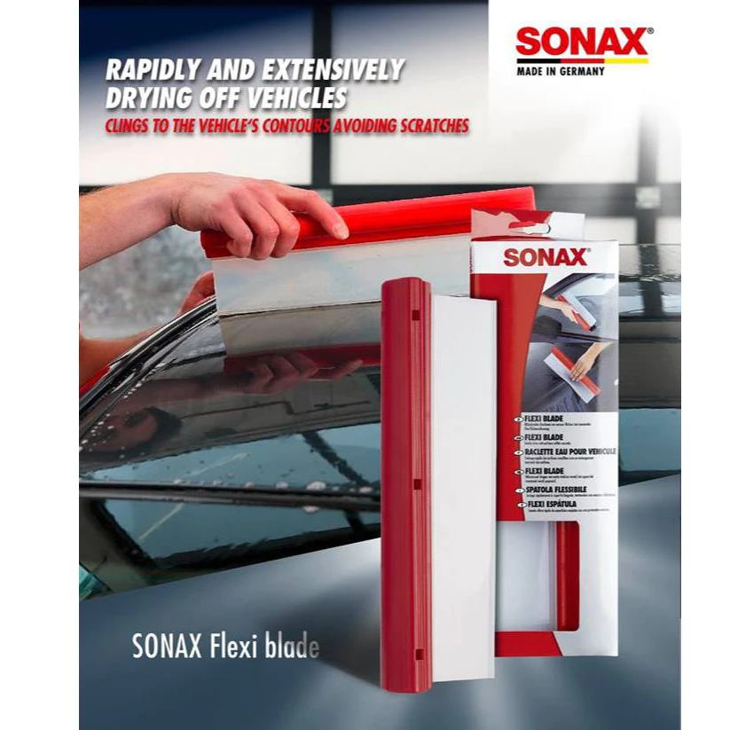 Lưỡi gạt nước bề mặt sơn, kính xe ô tô - SONAX Flexi Blade 417400