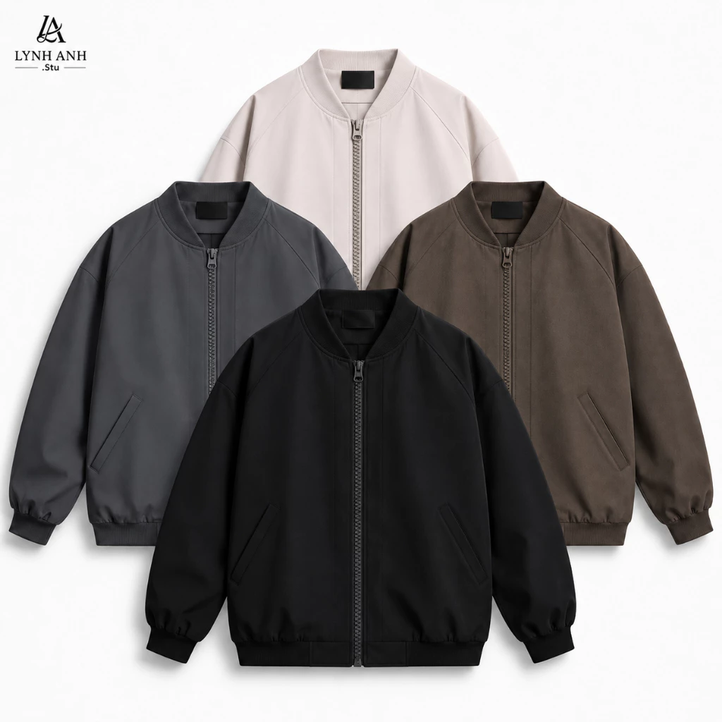 [ HÀNG LOẠI 1] Áo khoác gió nam nữ khóa zip chất liệu dù tráng bạc cản giá cản bụi cản nước nhẹ LADO