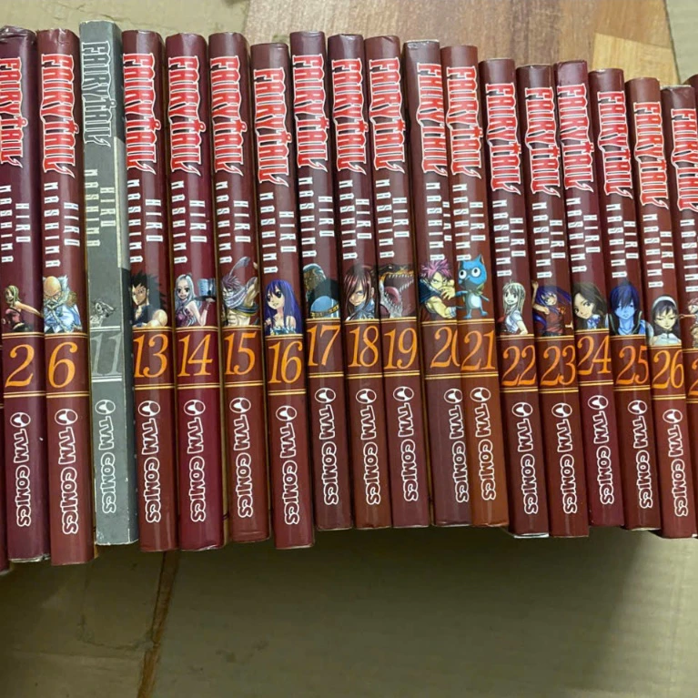 Combo 20q vở Fairytail - Fairy tail TVM