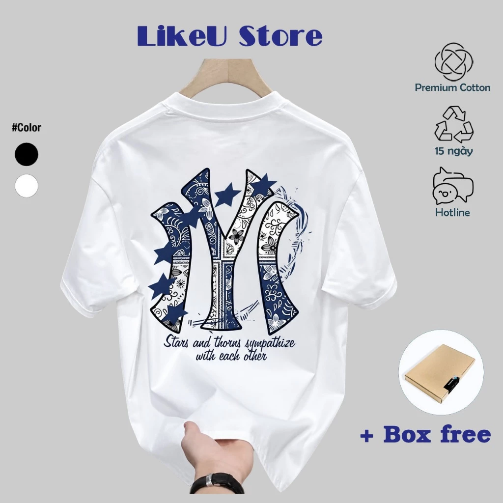 Áo thun WLB Streatwear phong cách đường phố Premium Cotton 280gsm