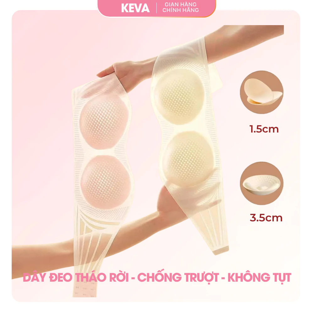 (KOL) Áo Quây Nữ Chống Tụt Đệm Dày Nâng Ngực Tự Nhiên Ôm Sát V1 Giữ Form Cực Đỉnh, Mềm Mịn Như Da Thật A90