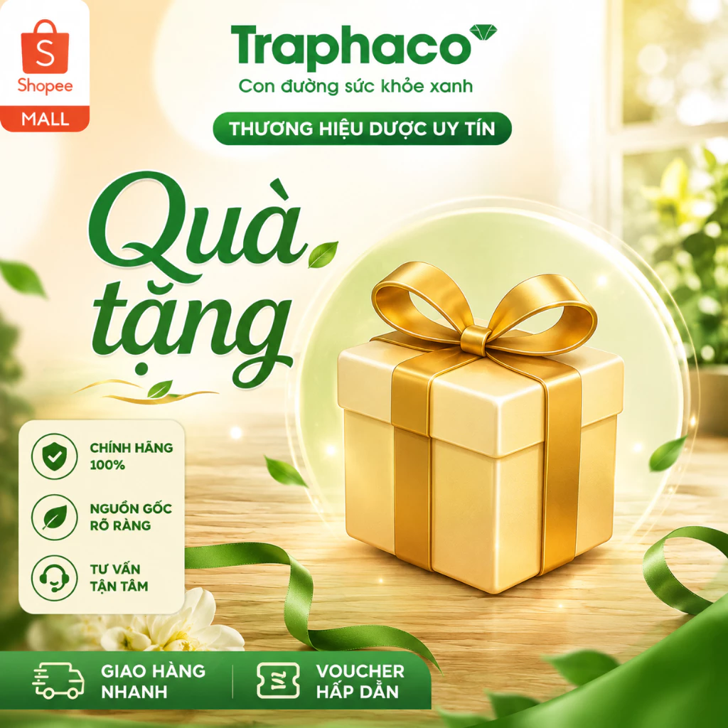[QUÀ TẶNG] Quà tặng nhãn hàng Traphaco chính hãng