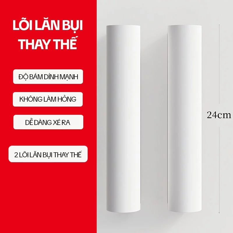 [COMBO 2] Lõi Lăn Bụi Thay Thế OKwife AGW-5018, Dùng Cho Cây Lăn Bụi OKwife AGW-5016