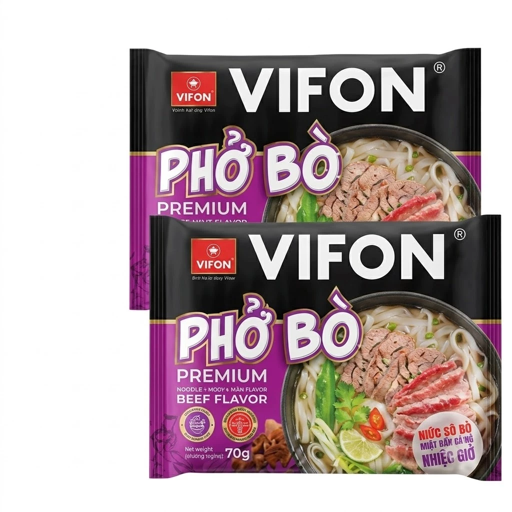 [Quà Tặng] 2 Gói Phở Bò VIFON