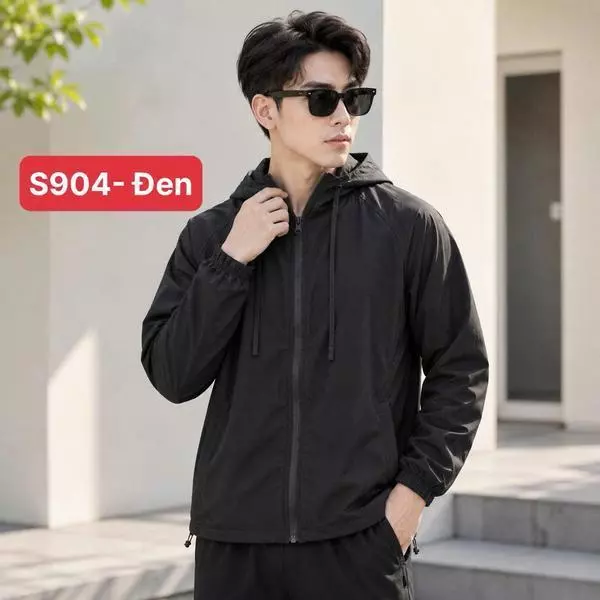 Áo khoác gió nam nữ S9 chất gió lụa siêu nhẹ, chống bám bụi, thiết kế unisex trẻ trung