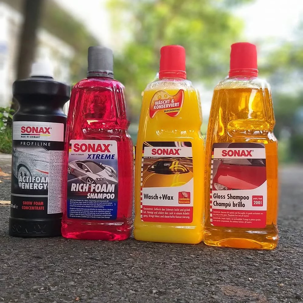 Nước rửa xe ô tô, xe máy cao cấp - SONAX 314300, 313341, 618300, 248300