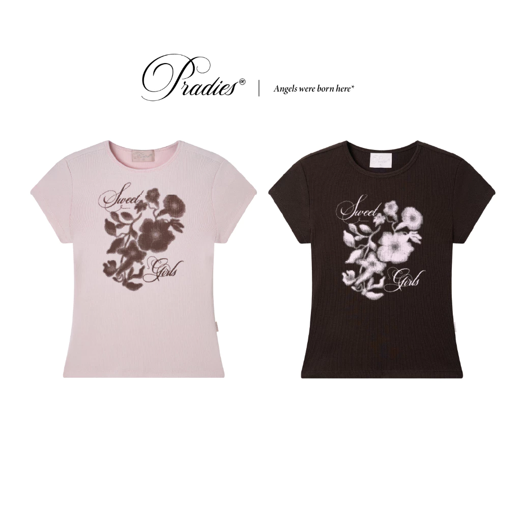 Áo Thun Babytee PRADIES - Sweet Flowers