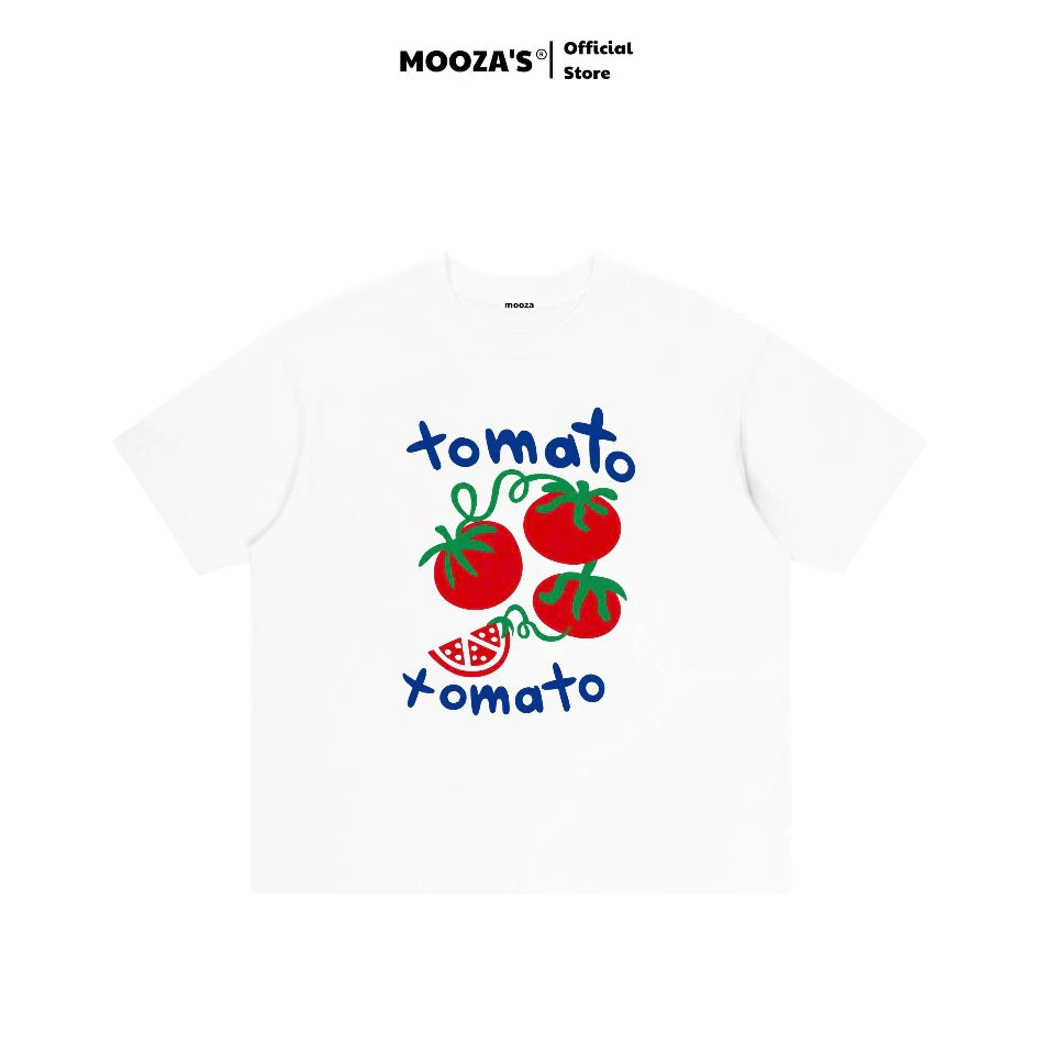 Áo Thun Form Oversize Unisex Nam Nữ Local Brand Mooza Chính Hãng, Phông 100% Cotton Premium/Tomatooo