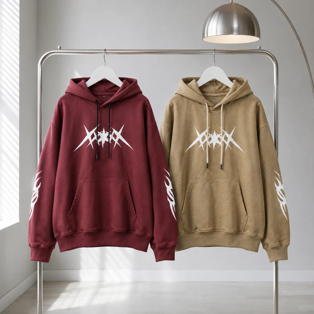 Áo Hoodie Nam Nữ TOMANO Vải Nỉ Dày Nón Rộng Form Unisex Chống Nắng - KNT45