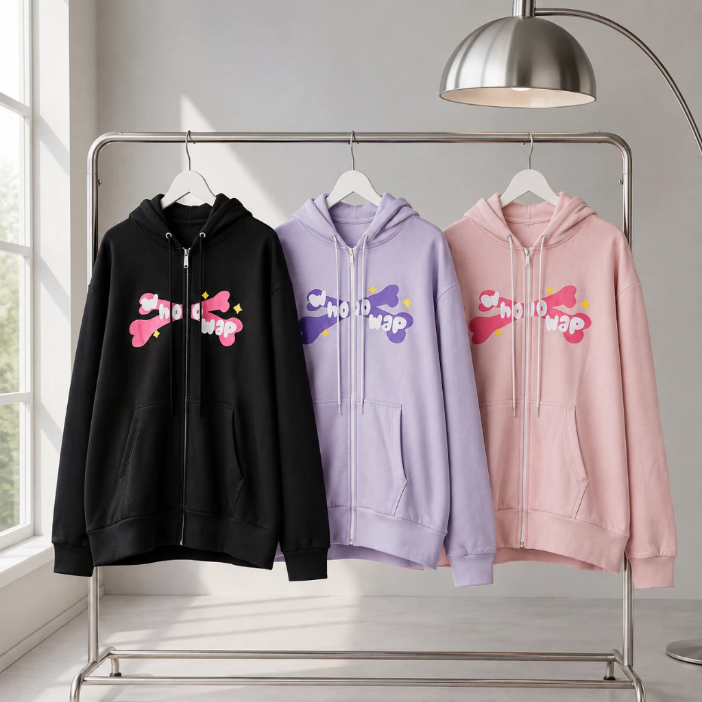 Áo Khoác Hoodie Zip Nam Nữ TOMANO Vải Nỉ Dày Tay Dài Nón Rộng Form Unisex Chống Nắng - KNT54
