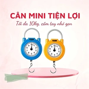 Cân Mini Cầm Tay Có Lò Xo Cân Đo Kỹ Thuật Số Độ Chính Xác Cao - Cân Điện Tử 10kg