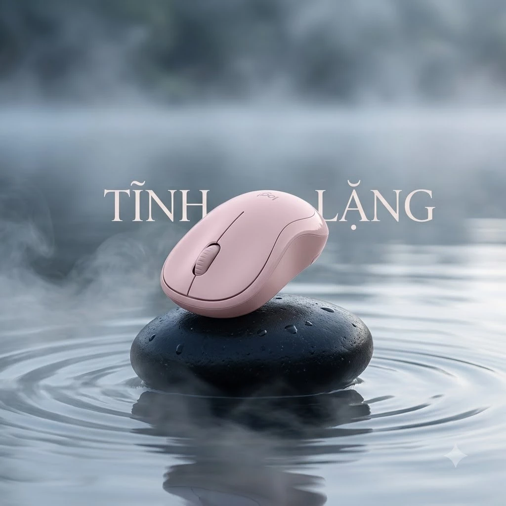 Chuột Không Dây Logitech M220 Kết Nối Qua Đầu Thu USB Nhạy