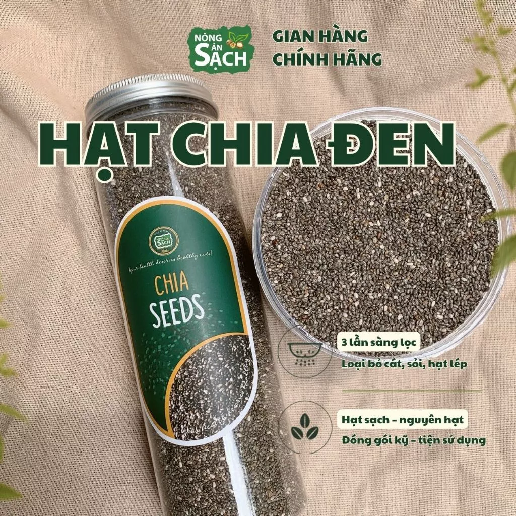 Hạt Chia Nông Sản Sạch Nhập Khẩu Chính Hãng