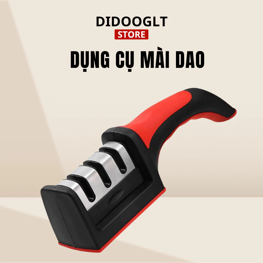Dụng cụ mài dao kéo Didooglt Mài Dao Kết Cấu Thép Không Gỉ Siêu Bền An Toàn Khi Sử Dụng