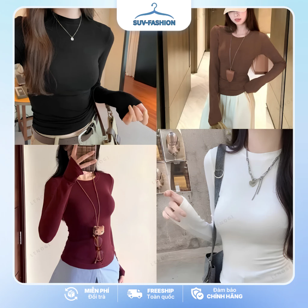 Áo Thun Babytee Fom Body Basic Dài Tay Cá Tính Cho Nữ - Top