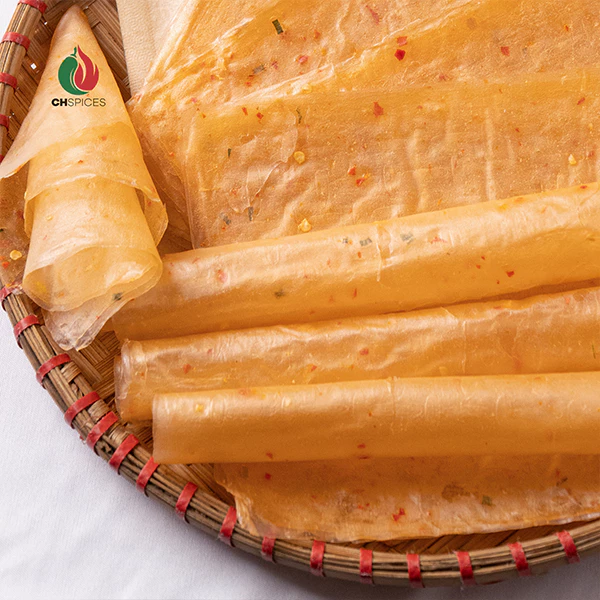 Bánh Tráng Dẻo Ớt Cay Tây Ninh Chú Hải Túi Zip 350g – Mềm Dẻo Cay Ngon, Đậm Vị Tây Ninh, Ăn Vặt Cực Cuốn