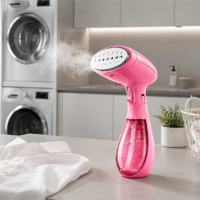 Bàn Là Hơi Nước Cầm Tay 1550W Chăm Sóc Quần Áo An Toàn, Gấp Gọn Tiện Lợi