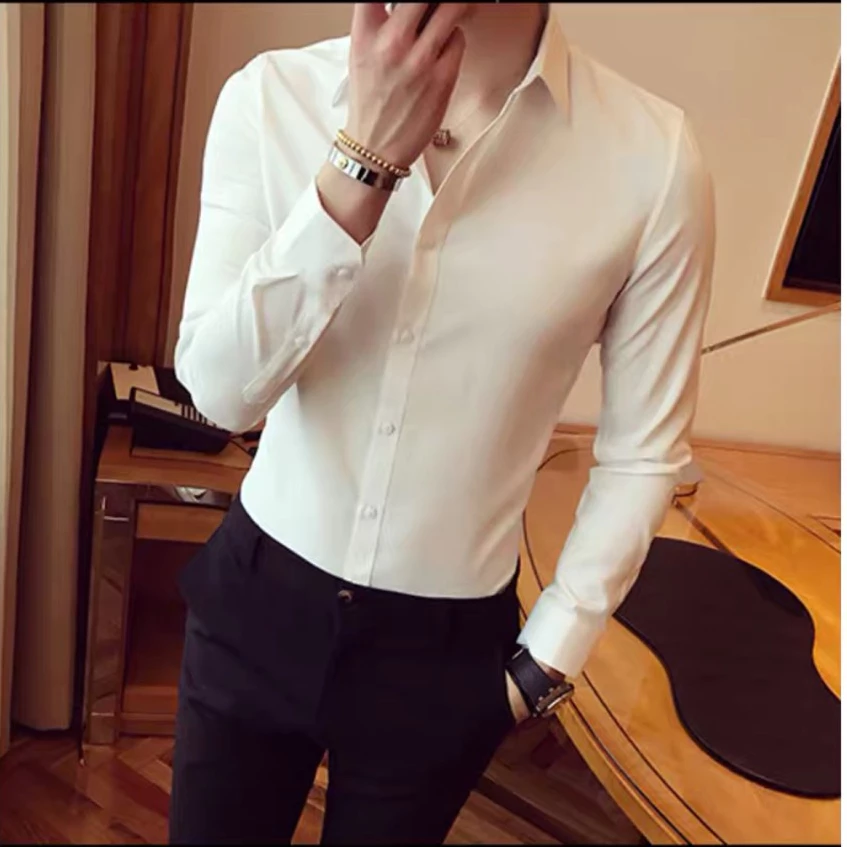 CÓ BIG SIZE ÁO SƠ MI NAM TRẮNG ĐEN SIZE ĐẠI DÀI TAY SƠ MI CÔNG SỞ GIÁ RẺ X3 SMN