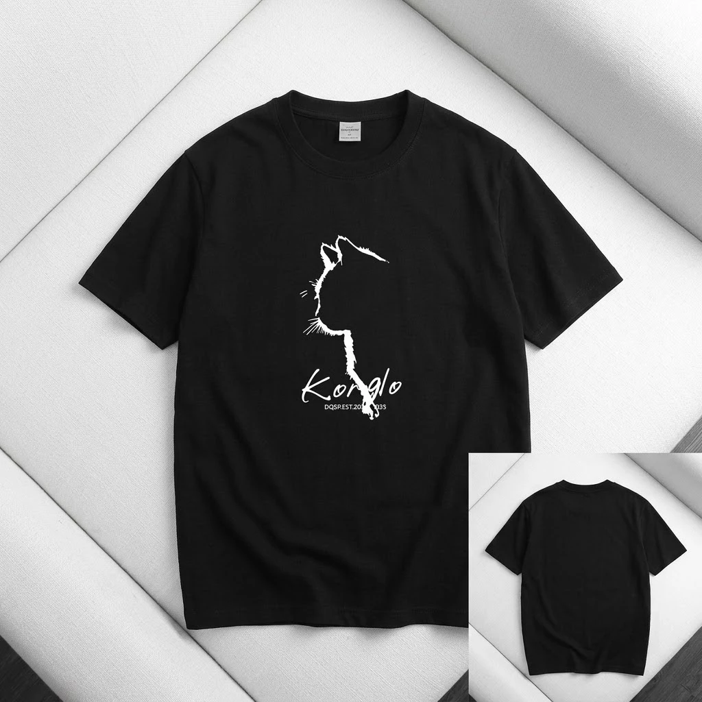Áo thun nam nữ cộc tay in hoạ tiết chât cotton dày dặn
