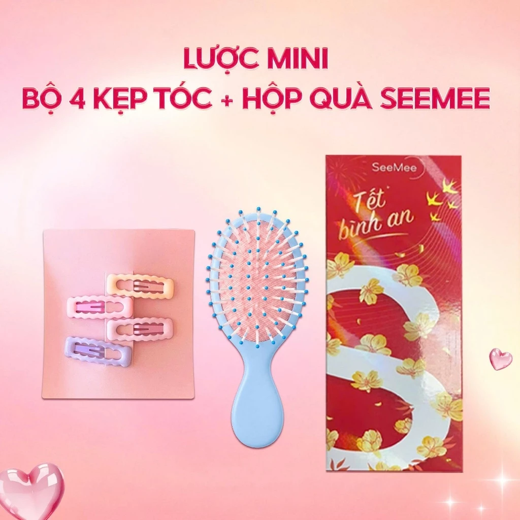 [HÀNG TẶNG KHÔNG BÁN] QUÀ TẶNG KHI MUA MÁY UỐN TÓC SEEMEE THÁNG 9