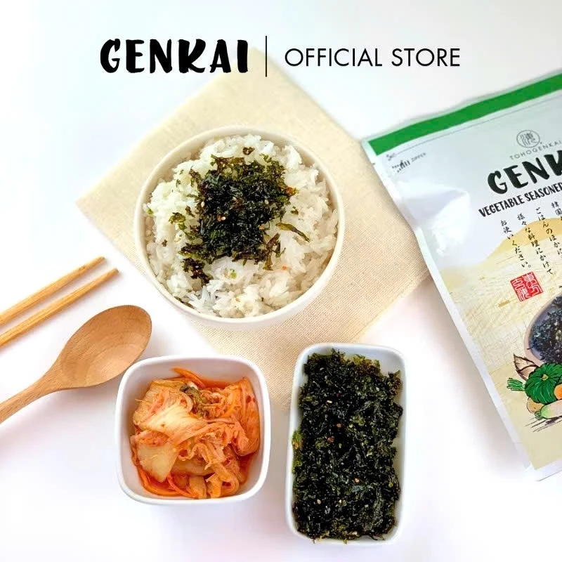 Rong biển trộn cơm Genkai gói 40g nhiều vị
