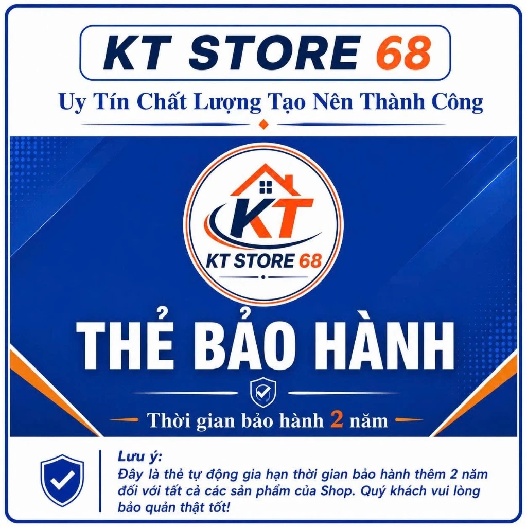 [TẶNG KÈM THẺ] Thẻ bảo hành 2 năm sản phẩm bộ chuyển đổi nguồn điện đa năng công suất lớn