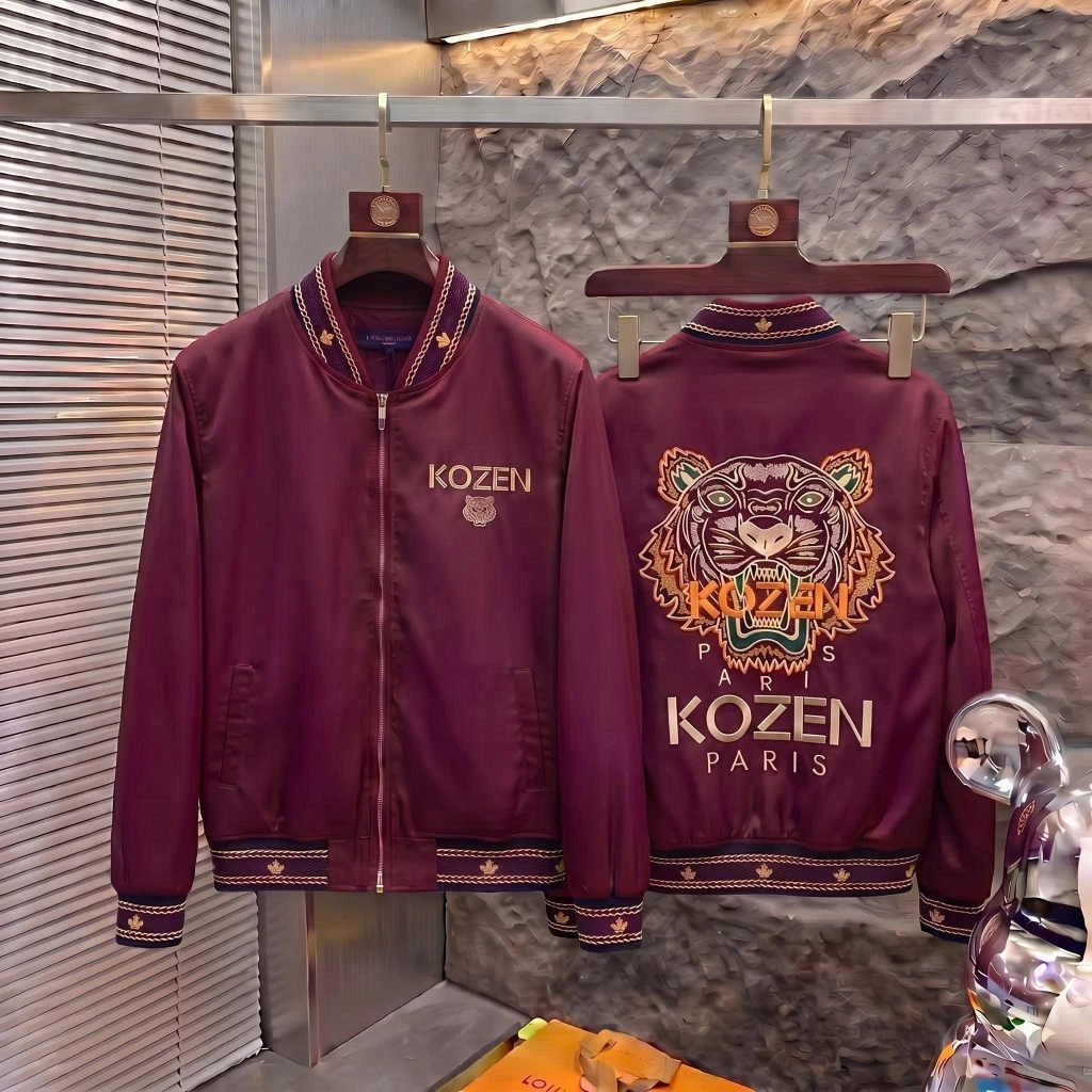 Áo khoác bomber nam nữ KENZO HỔ full mẫu hot nhất-áo khoác gió  hàng 2 lớp khóa bạc sịn sò tt