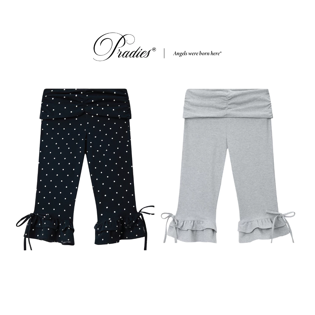 Quần Lửng Thun Ống Loe PRADIES - Calla Lily Pants