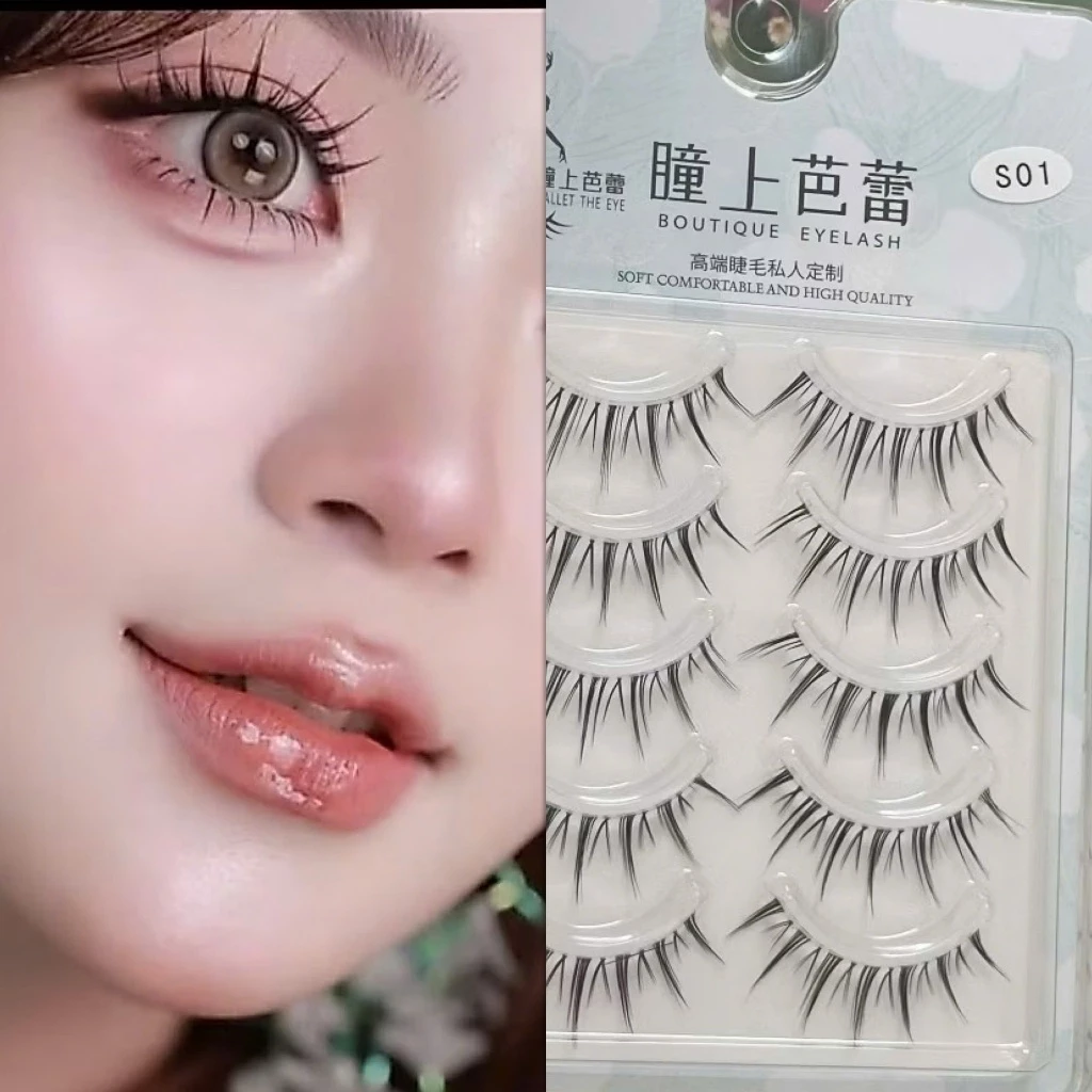 Lông mi giả gân trong, mi giả cao cấp nội địa Trung